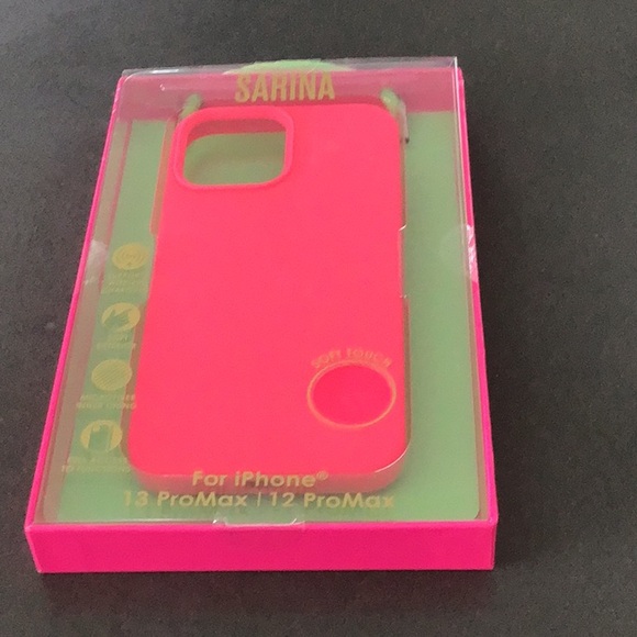 Sarina Other - iPhone Cover NWT for 13 ProMax/12 ProMax soft exterior & Microfiber inner lining